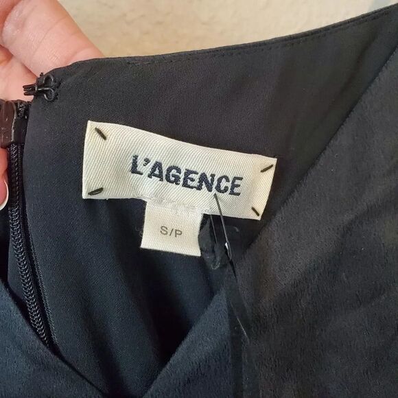 L'Agence Sleeveless Knee Length Black Dress Size Small - Picture 6 of 6